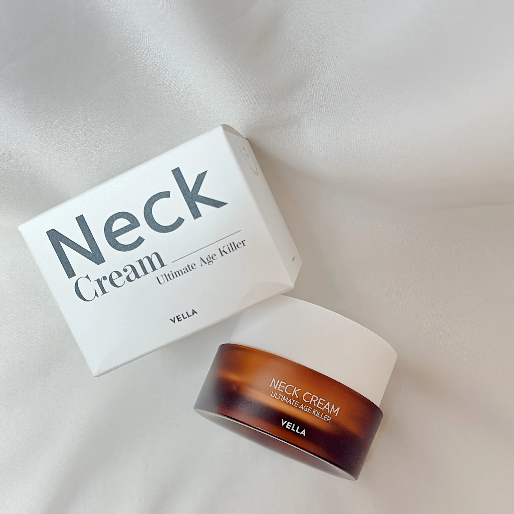 韓国コスメ　おすすめ　ネックケア　ベラ ネッククリーム　50mL ￥2750／VELLA　製品写真