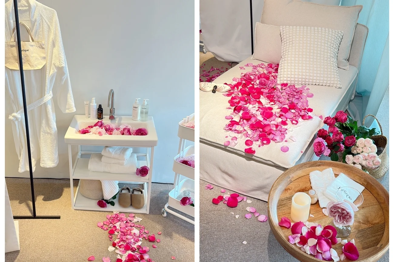新プロジェクト「100 SKIN CARE ROSES By Jurlique」 100本のローズに包まれる空間体験