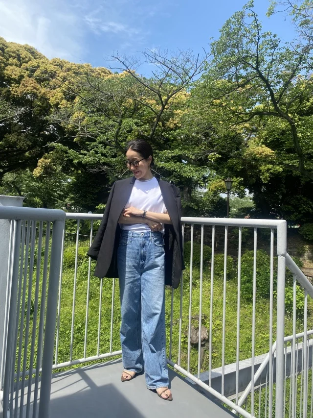 Tシャツが苦手な40代販売員のTシャツコーデ_1_2-2
