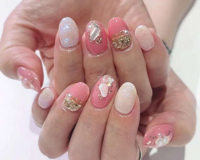 ときめき120％♡sayuのピンクネイル全部見せちゃいます！_1_4-1