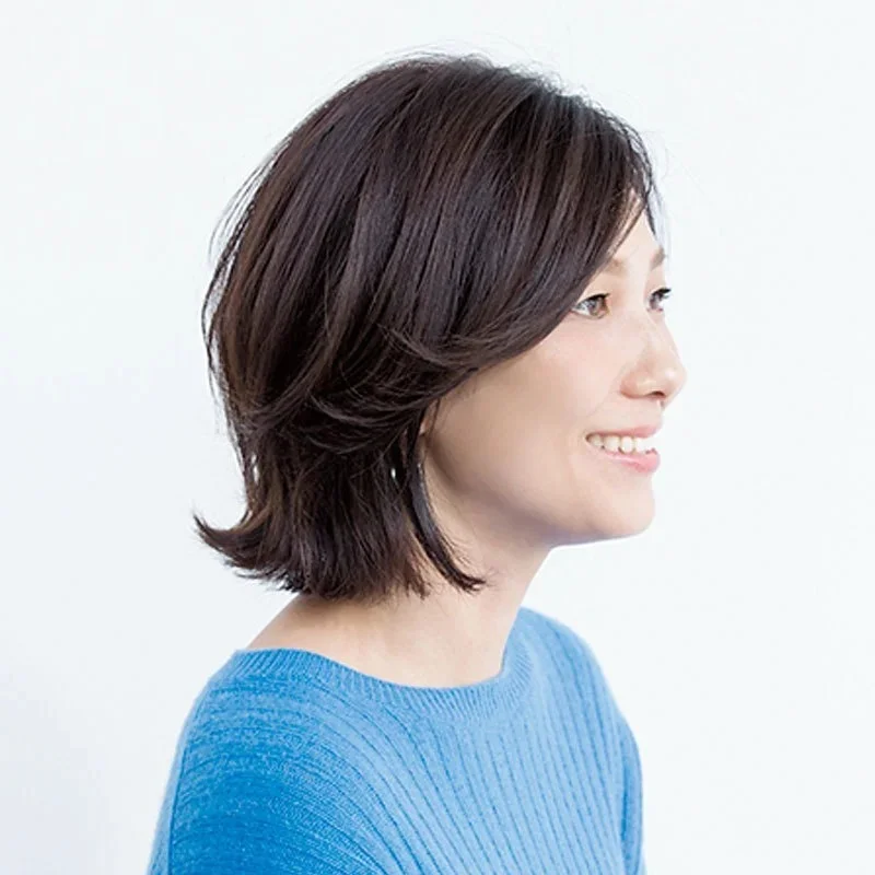 横から見た人気ボブヘアスタイル10位の髪型