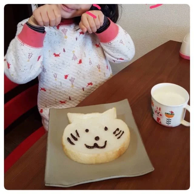 朝食が楽しくなるネコ型の食パン♪_1_4-1