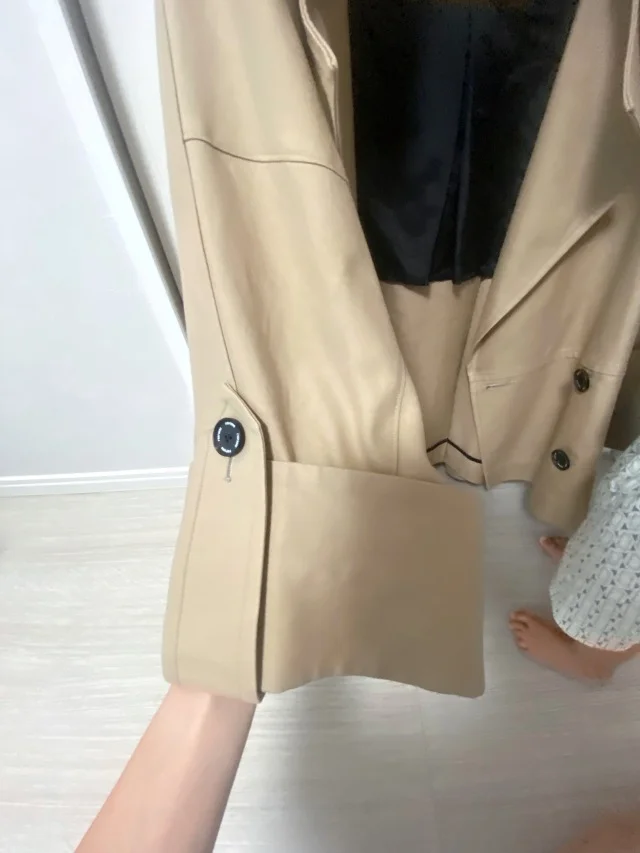 【待ってました秋】ショートトレンチ×ミニスカート×ロングブーツのバランスが大好き♡_1_2-1