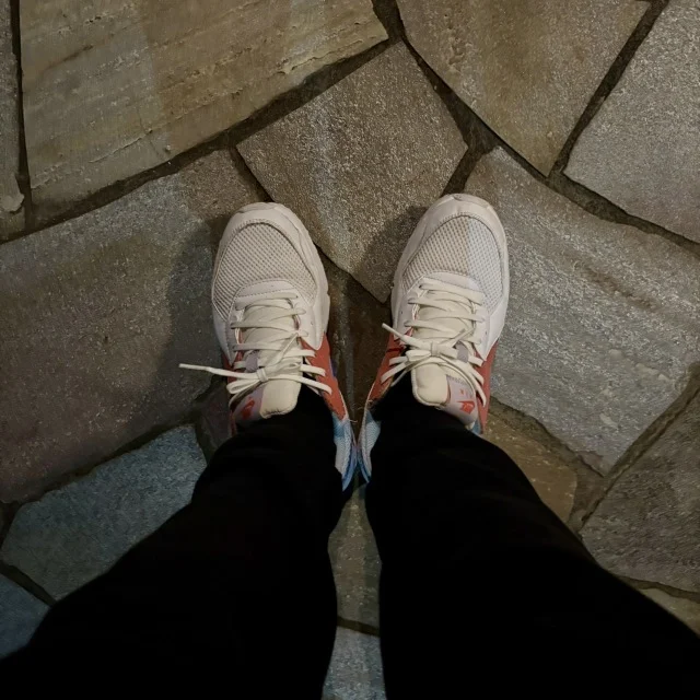 お気に入りのNIKEのスニーカーでテンションあげる