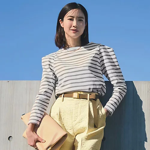 M7days 東原妙子さんコラボ パワショル長袖Tシャツ