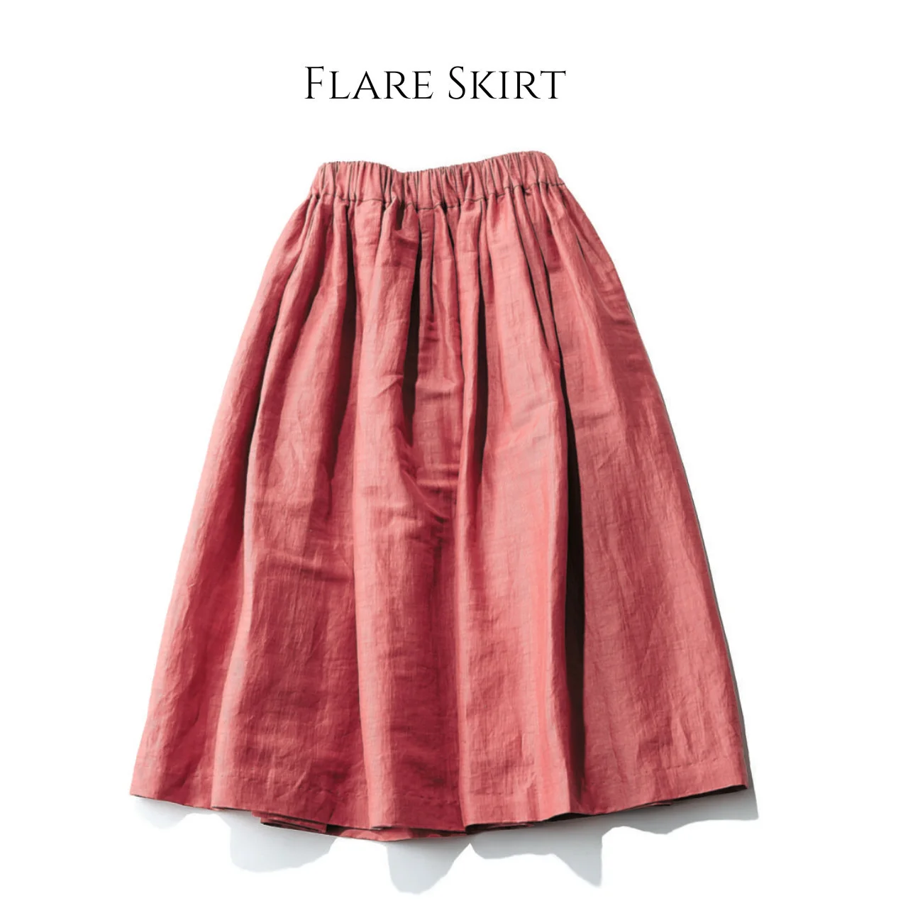 春を先取りしたいから、きれい色スカートで“桃の枝花”を買いに行く！_2_1
