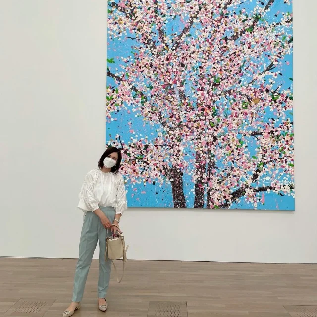 【40代ライフ】国立新美術館で開催中のダミアン・ハースト桜展を鑑賞してきました。_1_4