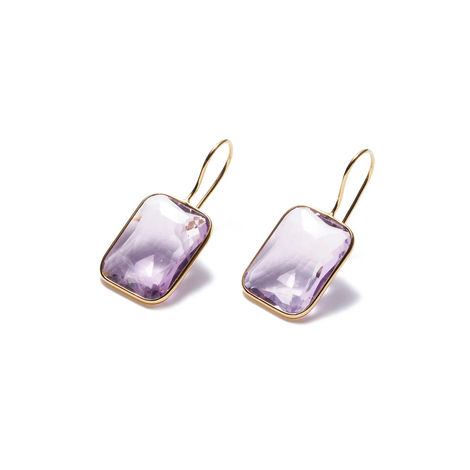 La Soeur Lレクタングルピアス
