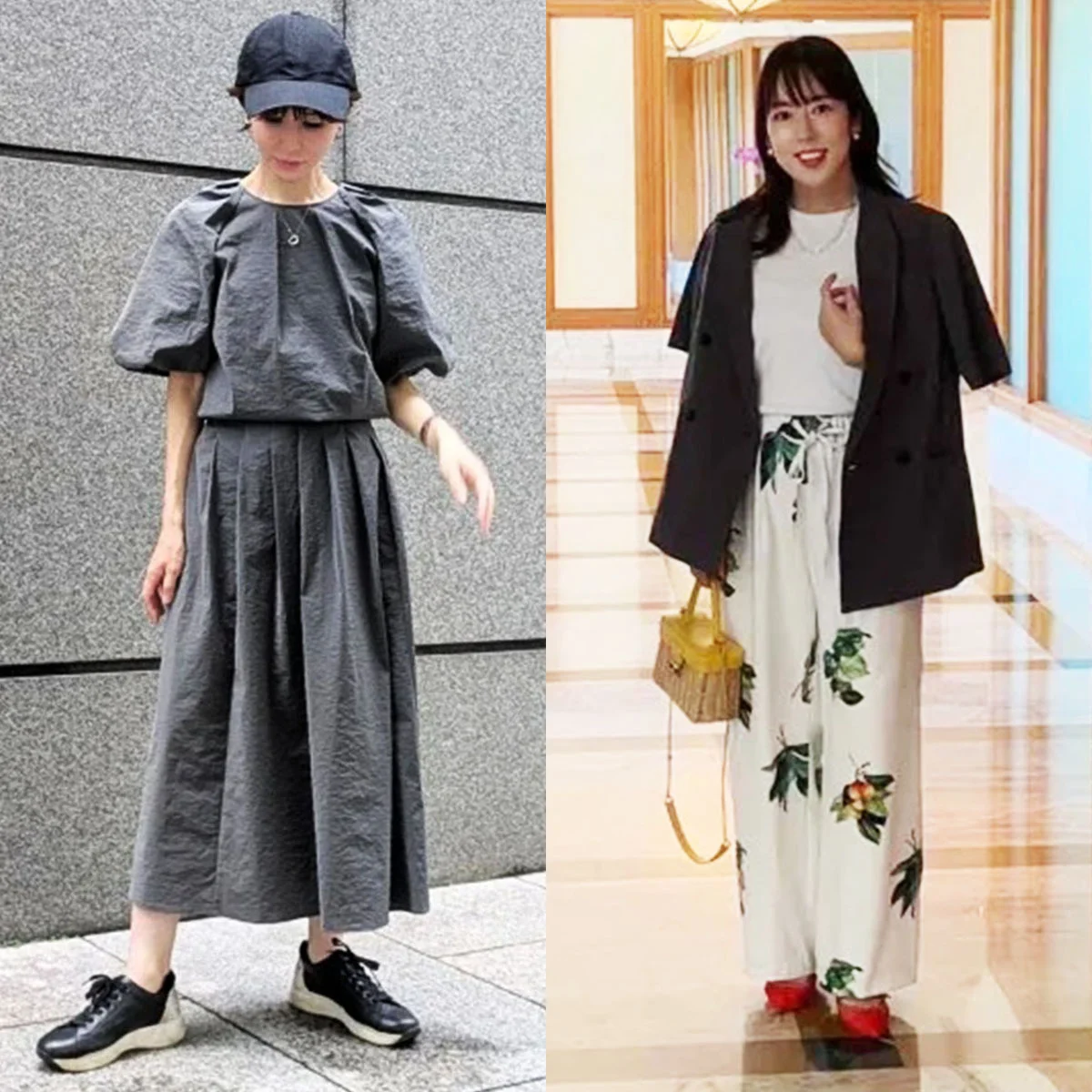 頼れる夏の着回しアイテム！ 美女組のセットアップ＆映えトップスコーデ【2025年夏ファッション】