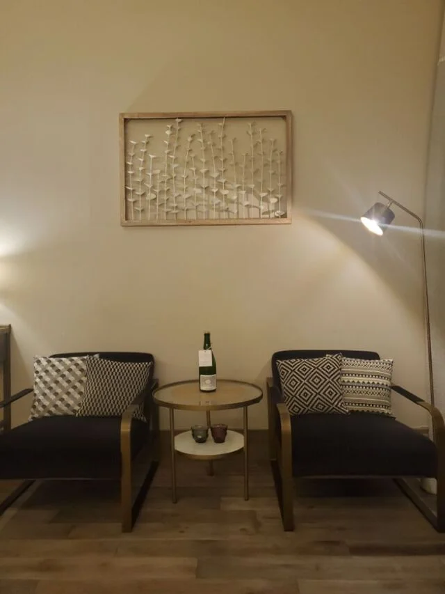 トラヴィーニュ客室インテリア、落ち着いた空間デザイン