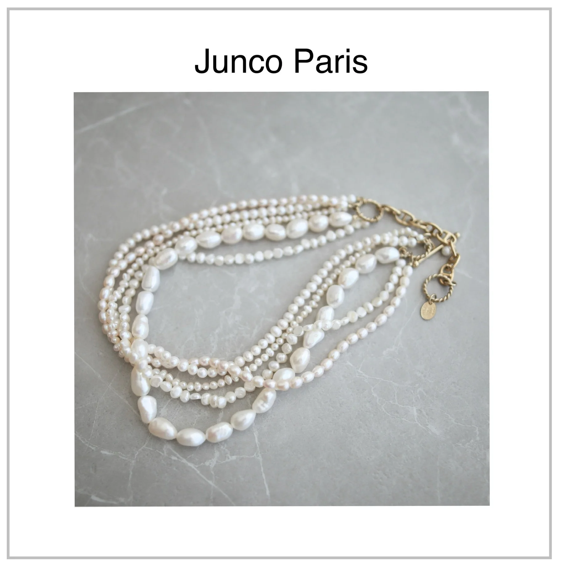 結婚式 オケージョン アクセサリー パールネックレス JuncoParis
