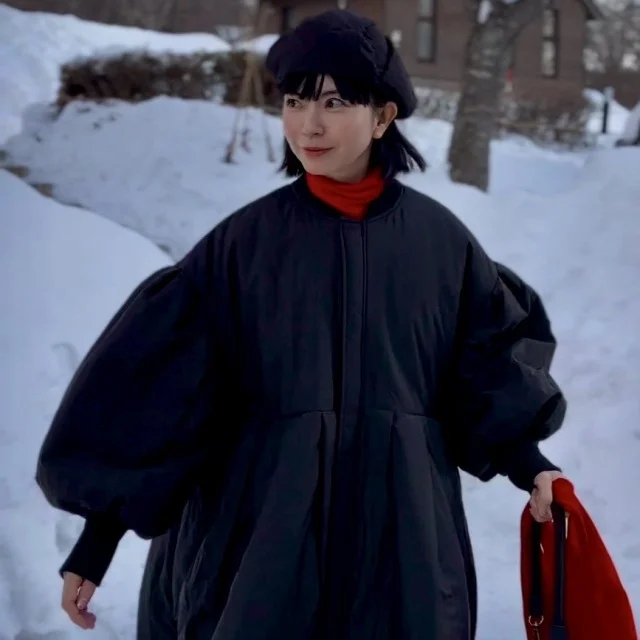 最強寒波もおしゃれしたい〜可愛いダウン_1_5