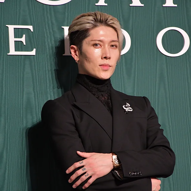 ブルガリカレイドス　国立新美術館　六本木美術館　　イタリアローマブランド　BVLGARI KALEIDOS
取材　フォトコール　セレブティ　豪華芸能人集結　MIYAVI