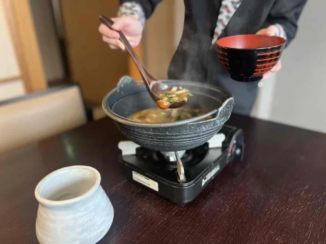 できたてのお味噌汁