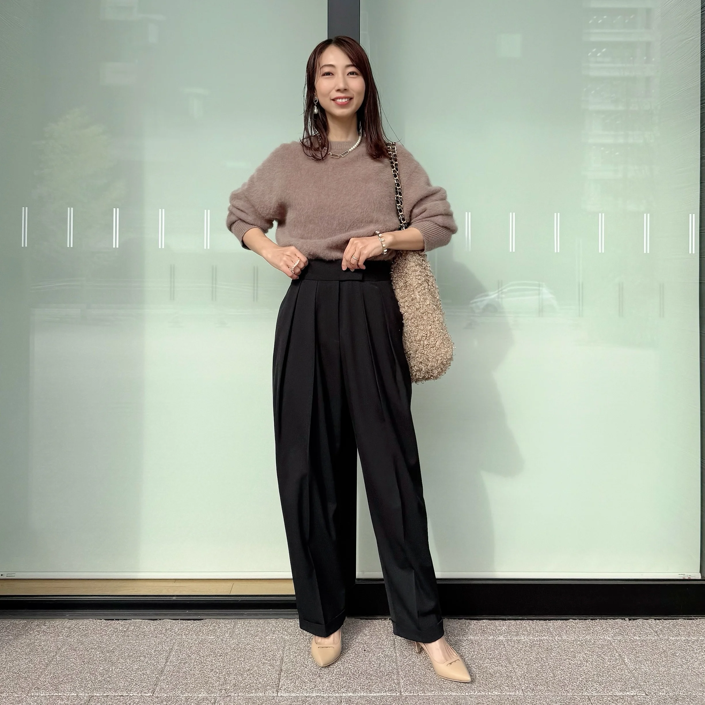 いつもの黒パンツを更新。穿くだけで今っぽくなる石毛のりえさんコラボパンツ　　　　