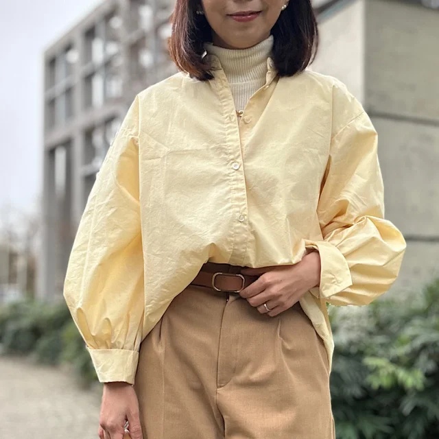 2月の春待ち通勤コーデ｜寒さ対策しながら“色”で春を先取りする方法_1_4