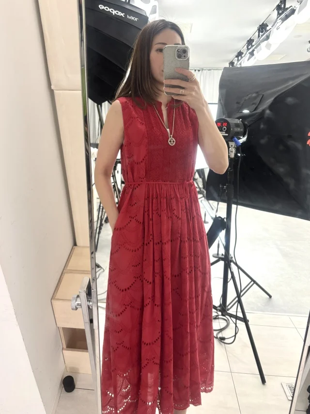 今年は赤が気になっています！