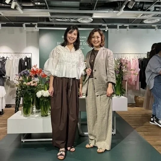 Marisol美女組ミワさんと展示会へ