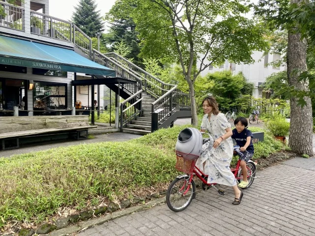 軽井沢でレンタサイクルしてみたら凄かった♡【億越え宝石商の休日】_1_7