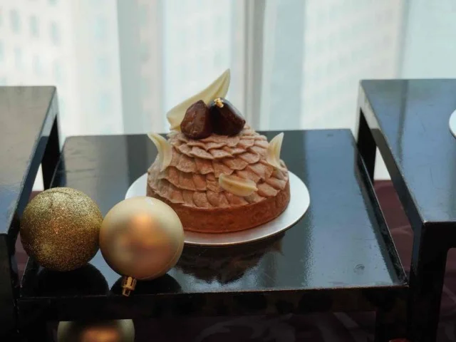 クリスマスモンブランタルト