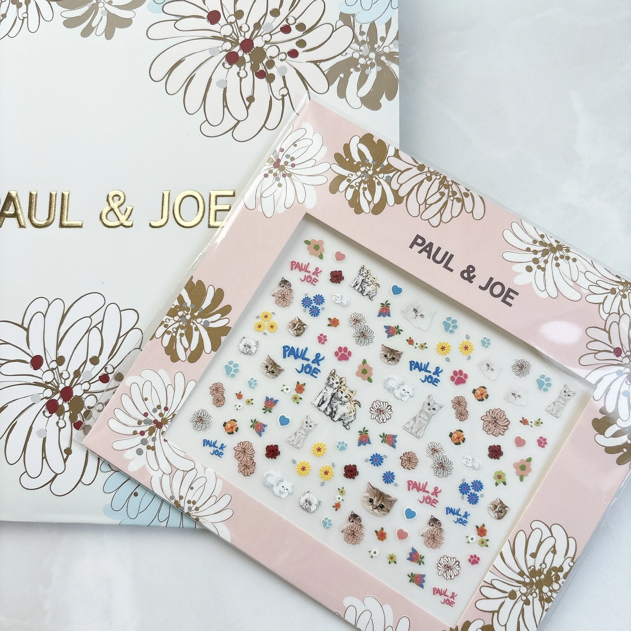 【PAUL &amp; JOE】悶絶可愛い！数量限定発売のときめくネイルステッカー