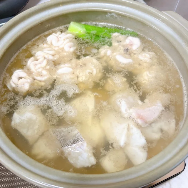 タラ鍋　韓国料理　テグタン　レシピ