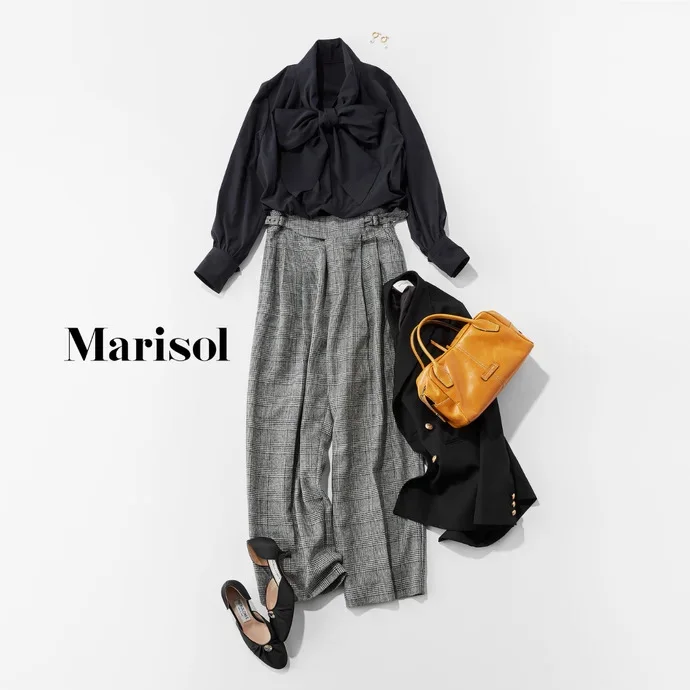 明日のコーデ　人気８位のパンツコーディネート