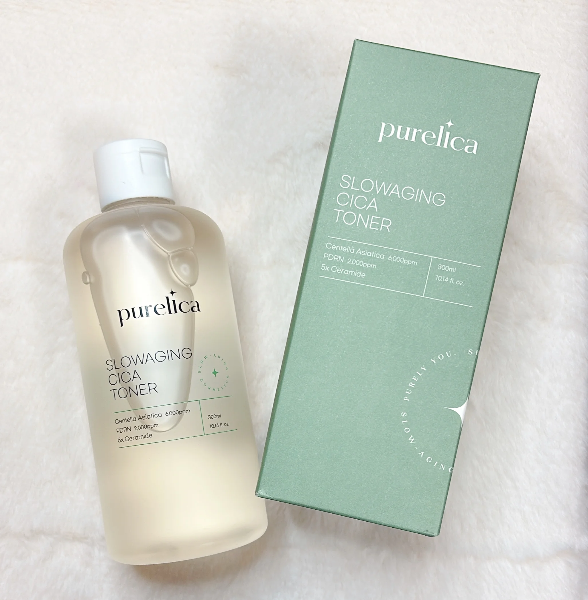 韓国コスメの新名品はこれ！K-Beautyの今が分かる「ファヘ」イベント　「hwahae awards in Tokyo 2026」　 スローエイジングシカトナー　300mL ￥4800／ピュアリカ　エイジングケア　化粧水