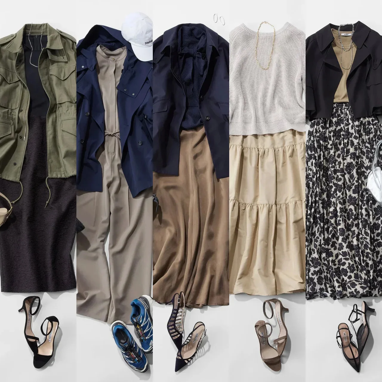 先週の「明日のコーデまとめ」