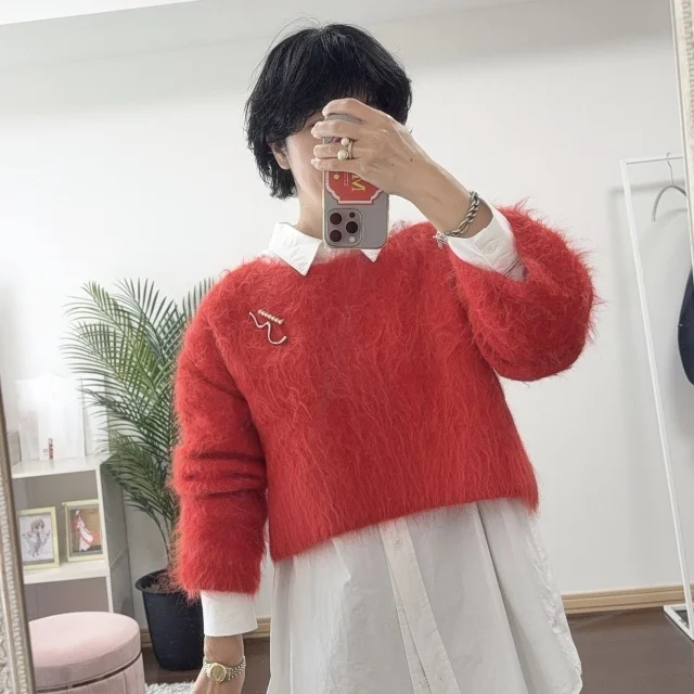 冬のコーデにさりげなく差がつく、ブローチの効かせ方_1_2