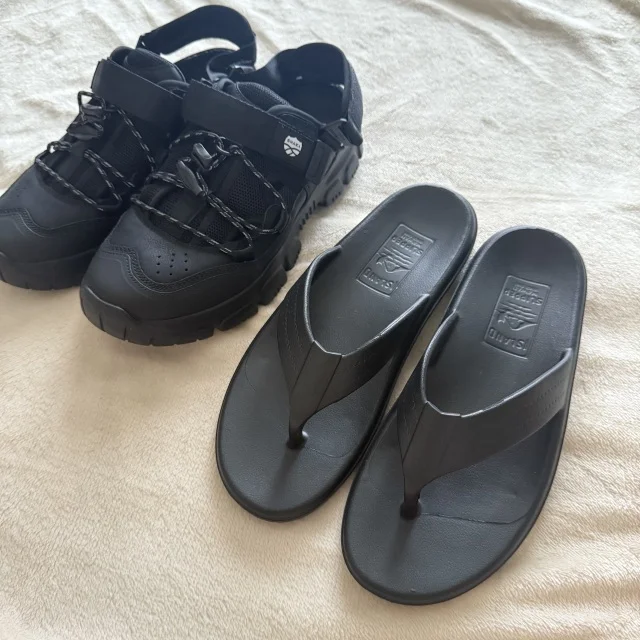 今年のサンダル!SALE購入品やISLAND SLIPPERの 新作EVA等計6足_1_7