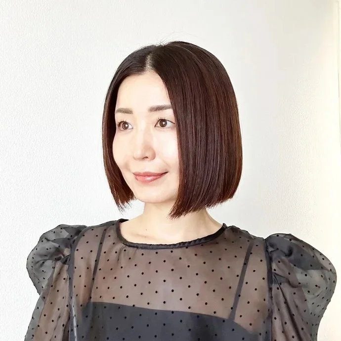 40代に似合うボブヘアスタイル人気ランキング3位