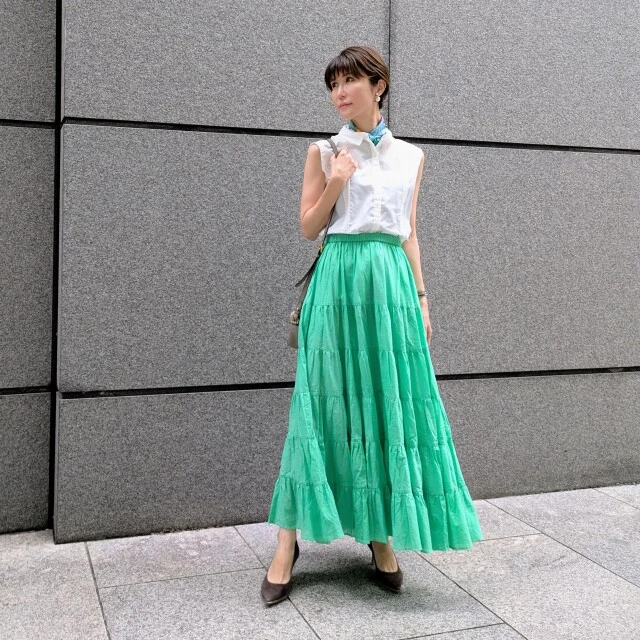【マリソル別注】徳原文子×クチュールドアダムのドラマティックスカート着用レポ♡_1_12