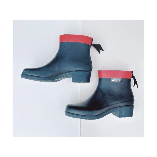 雨の日が楽しみに♬【AIGLE】ラバーブーツ。_1_1