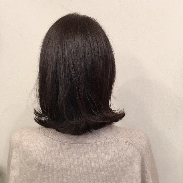 【40代髪型】簡単にヘアースタイルが決まる‼︎大人のくびれミディアム_1_2-1