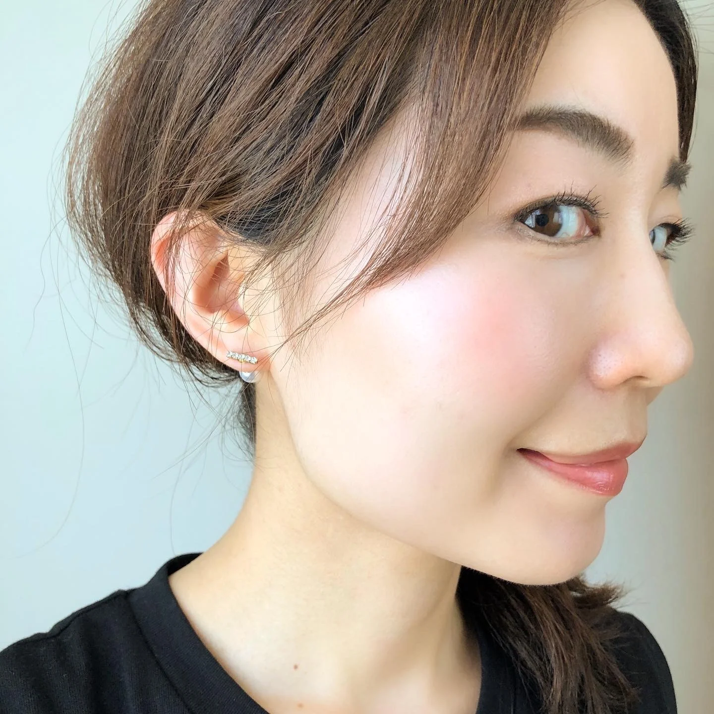 スワロフスキーの輝き♡一目惚れピアス【tomomiyuコーデ】