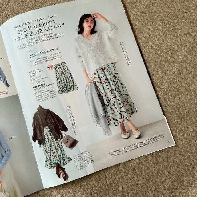 M7daysフラワースカート