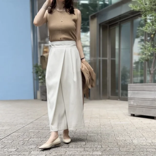 夏コーデ救済！涼しく着回すきれいめセットアップ４Style._1_8