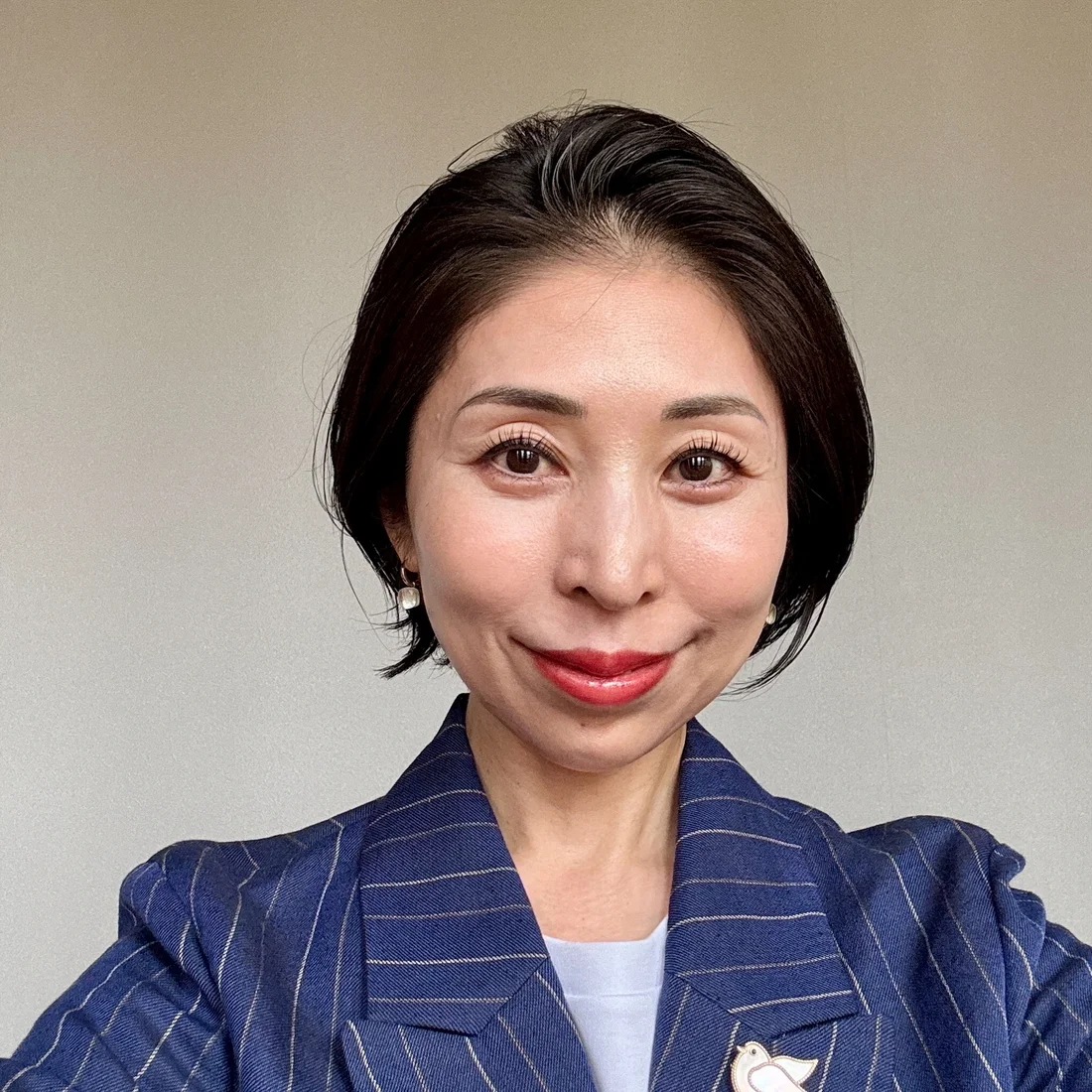 ボリューム感をだして悩みをカバー【40代のボブヘア】