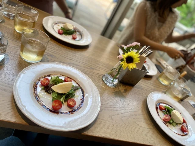 【40代コーデ】ののあおやまで美女組ランチ_1_2-1