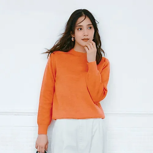 洗練ニットで冬を楽しむ