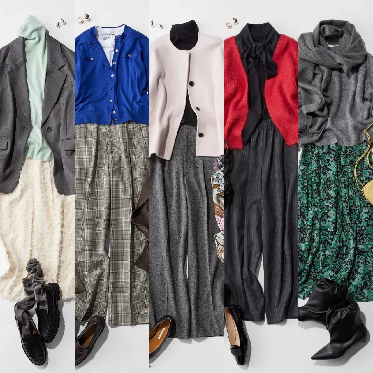 先週の「明日のコーデまとめ」