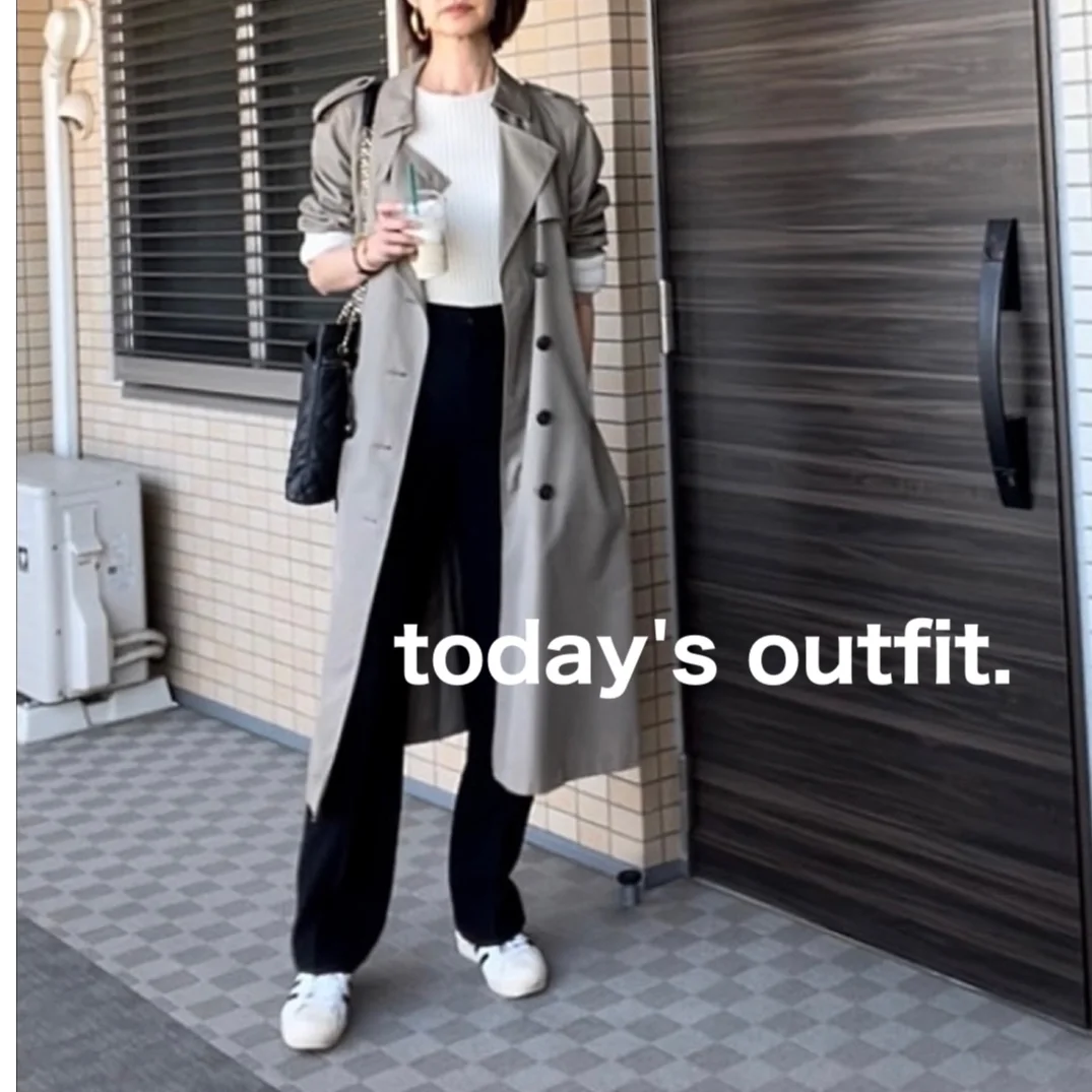 今の時期、1番楽な外出スタイル:今日の服【40代 私のクローゼット】