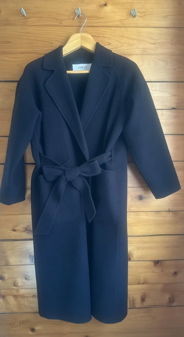 【 SOÉJU】色違いでリピート！3万円台で叶う冬の定番ウールリバーローブコート_1_3