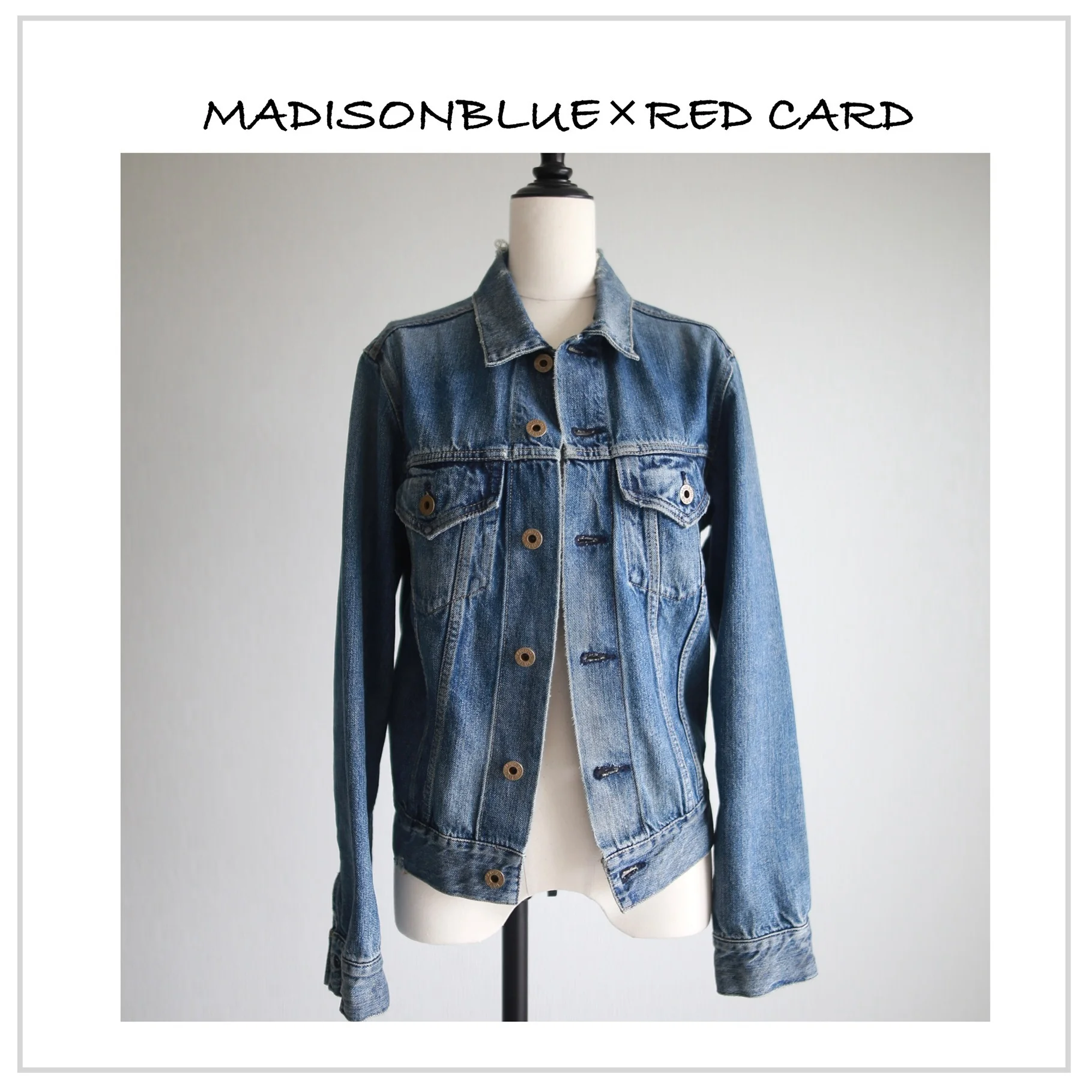 madisonblue redcard コラボ商品　BOYS GJACDENIM Gジャン