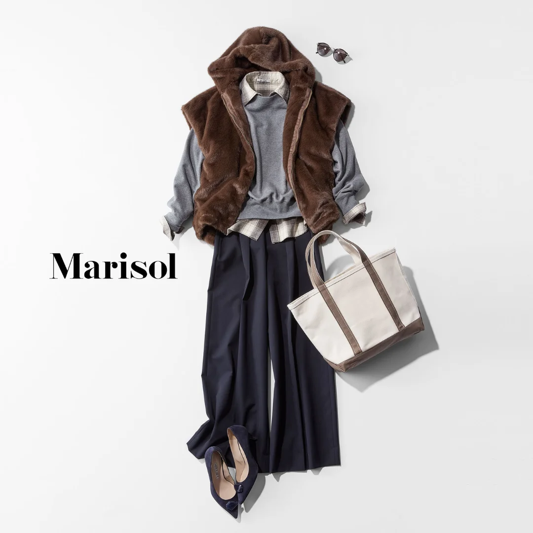 お節料理の食材の買い出しは妹と一緒に地元の大型スーパーへ【2025/12/28のコーデ】