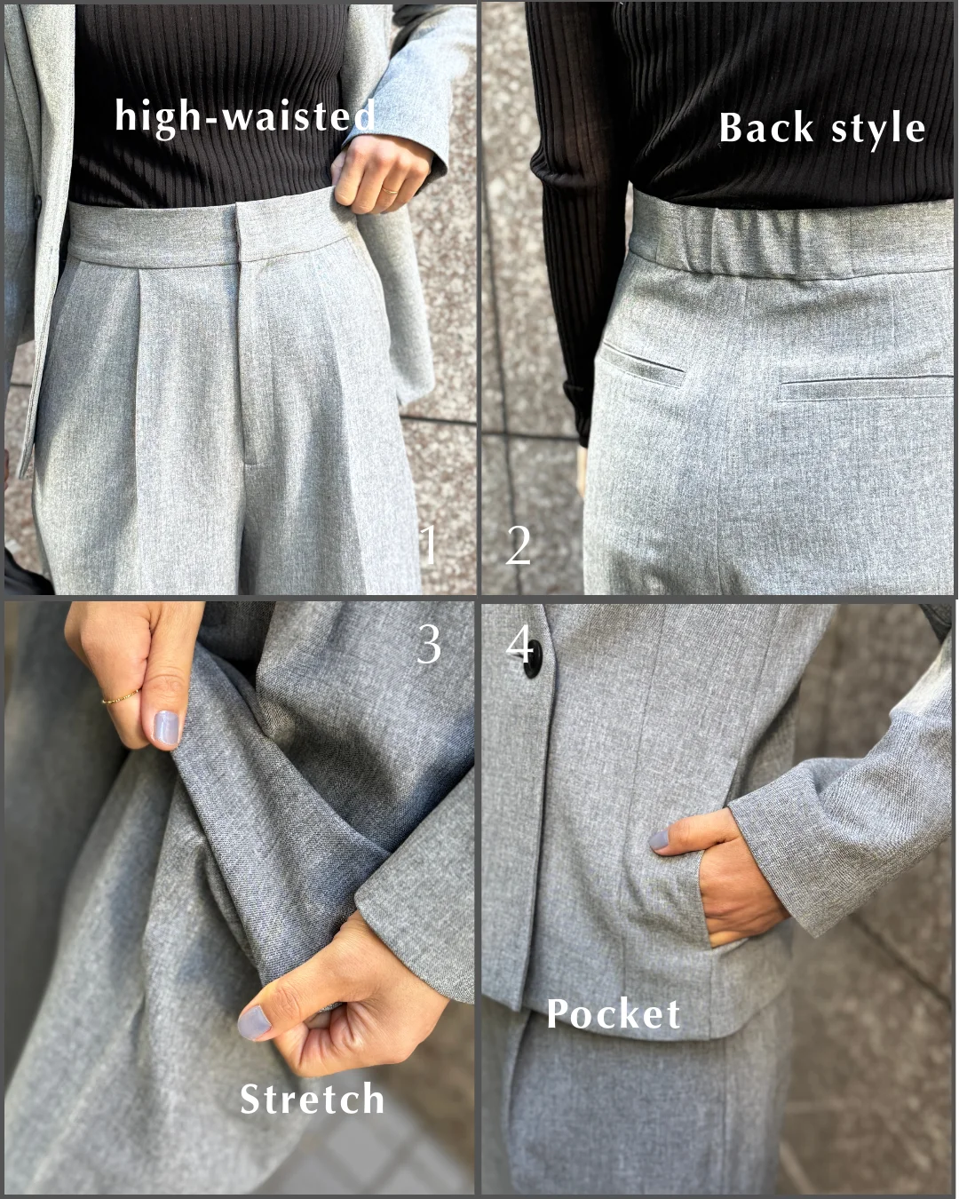 春の通勤コーデは、時短でおしゃれな「セットアップ」から始める！【アパレル出身Kの着回し術「大人はこれ、どう着る？」#10】_1_9