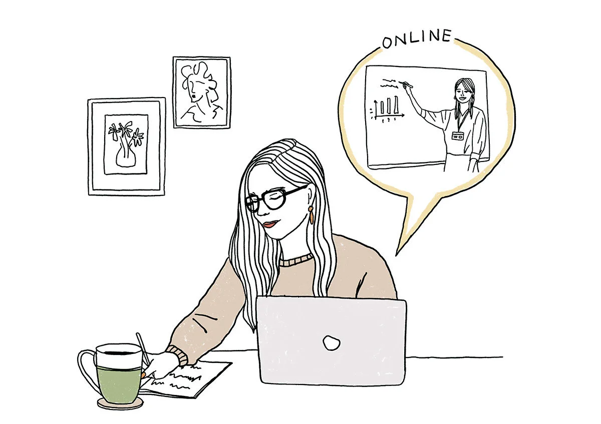 人気のオンライン講座　イラストレーション／Haruka Hayasaka