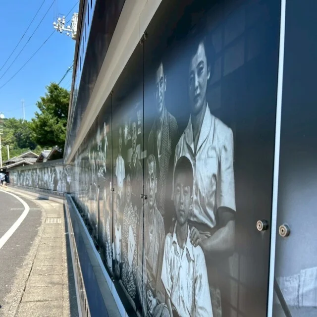 映画村(側道)