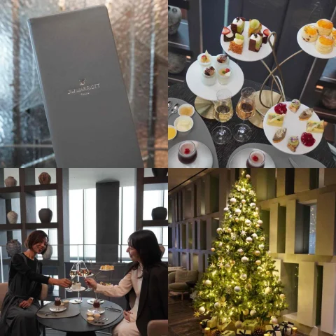 開業したての「JWマリオット・ホテル東京」で味わう「大人のご褒美アフタヌーンティー」